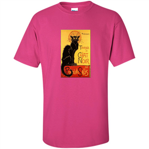 Vintage Poster Le Chat Noir - The Black Cat T-shirt