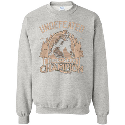 Undefeated Hide Seek Champion T-shirt Ash