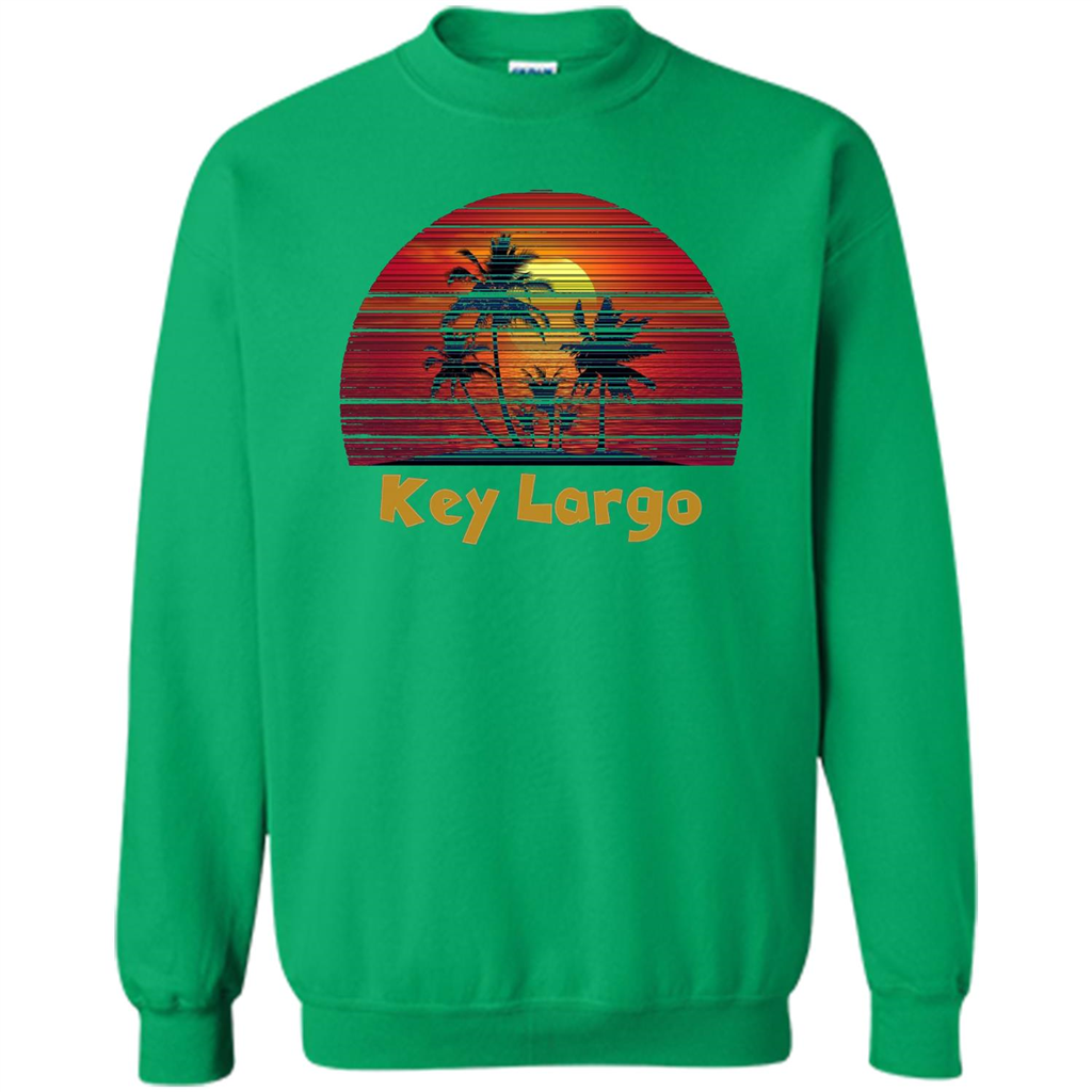 Key Largo Florida T-shirt Irish Green