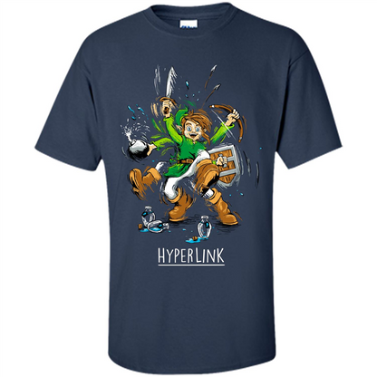 Gamer T-Shirt HyperLink Navy