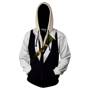 Nanatsu No Taizai Meliodas Cosplay Zip Up Hoodie Jacket
