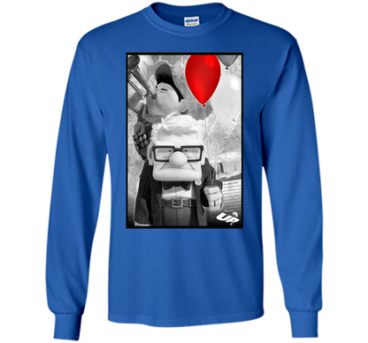 Disney Pixar UP Carl Russell T-shirt, disney pixar shirts, up shirts, up tshirts, up fan shirts, carl shirts, love carl shirts, love carl russell shirts, russell fan shirts Royal