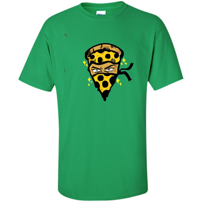 Pizza Warrior Funny Foodie Food Lover T-shirt Irish Green