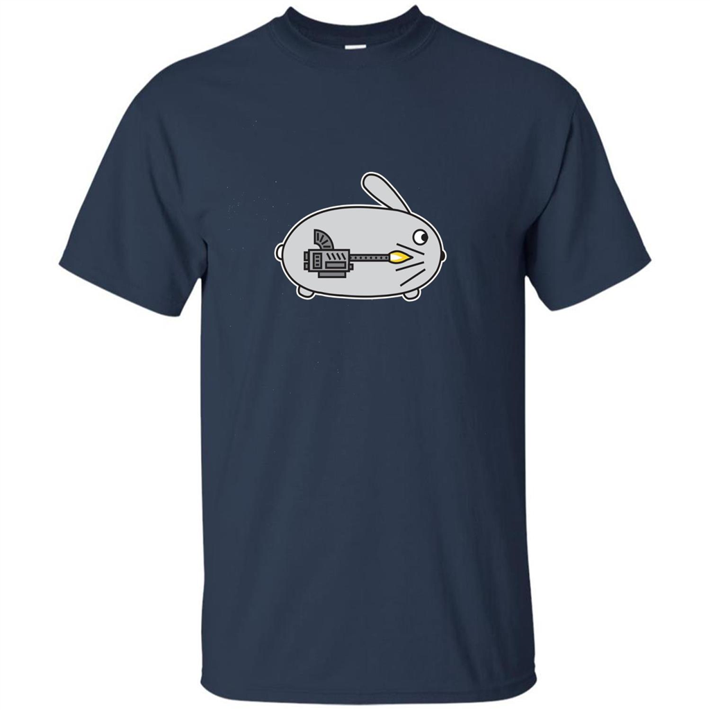 Bunny vs Dinosaur T-shirt Navy