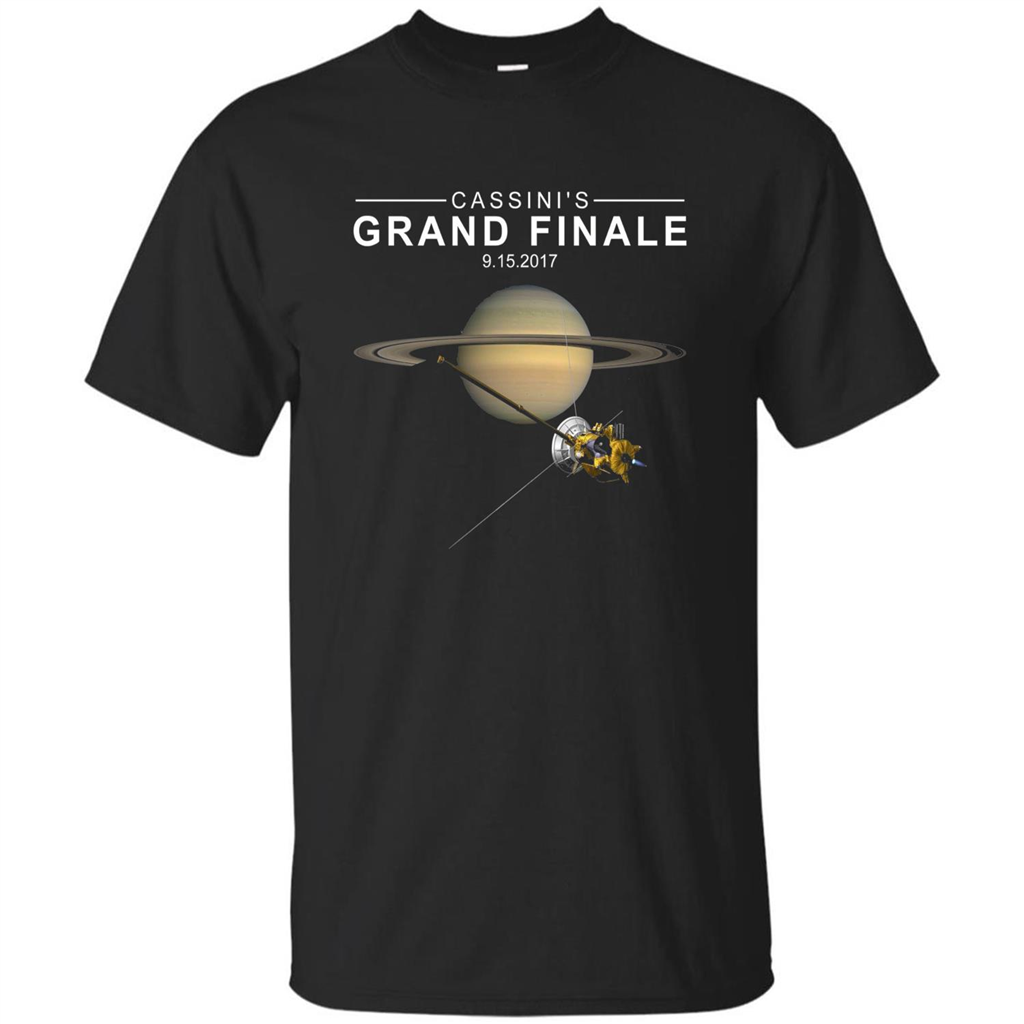 Cassini Grand Finale Space T-shirt Black