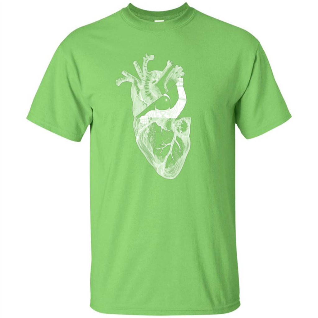 My Space T-shirt Heart T-shirt Lime