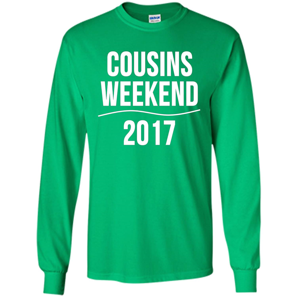 Family T-shirt Cousins Weekend 2017 Irish Green