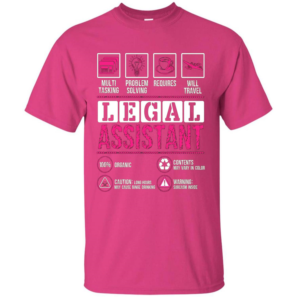 Legal Assistant T-shirt Funny Legal Assistant T-shirt Heliconia