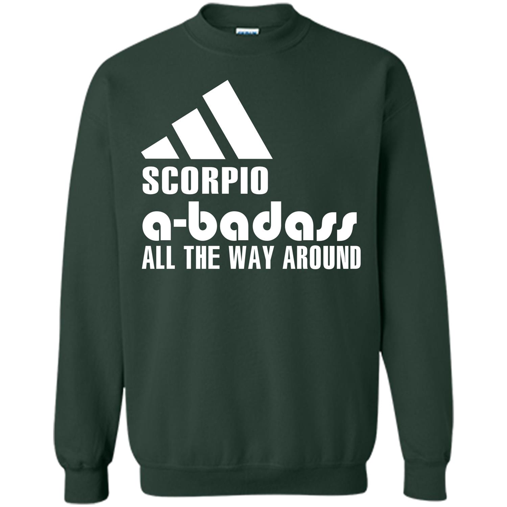 Scorpio A-Badass All The Way Around T-shirt Forest Green
