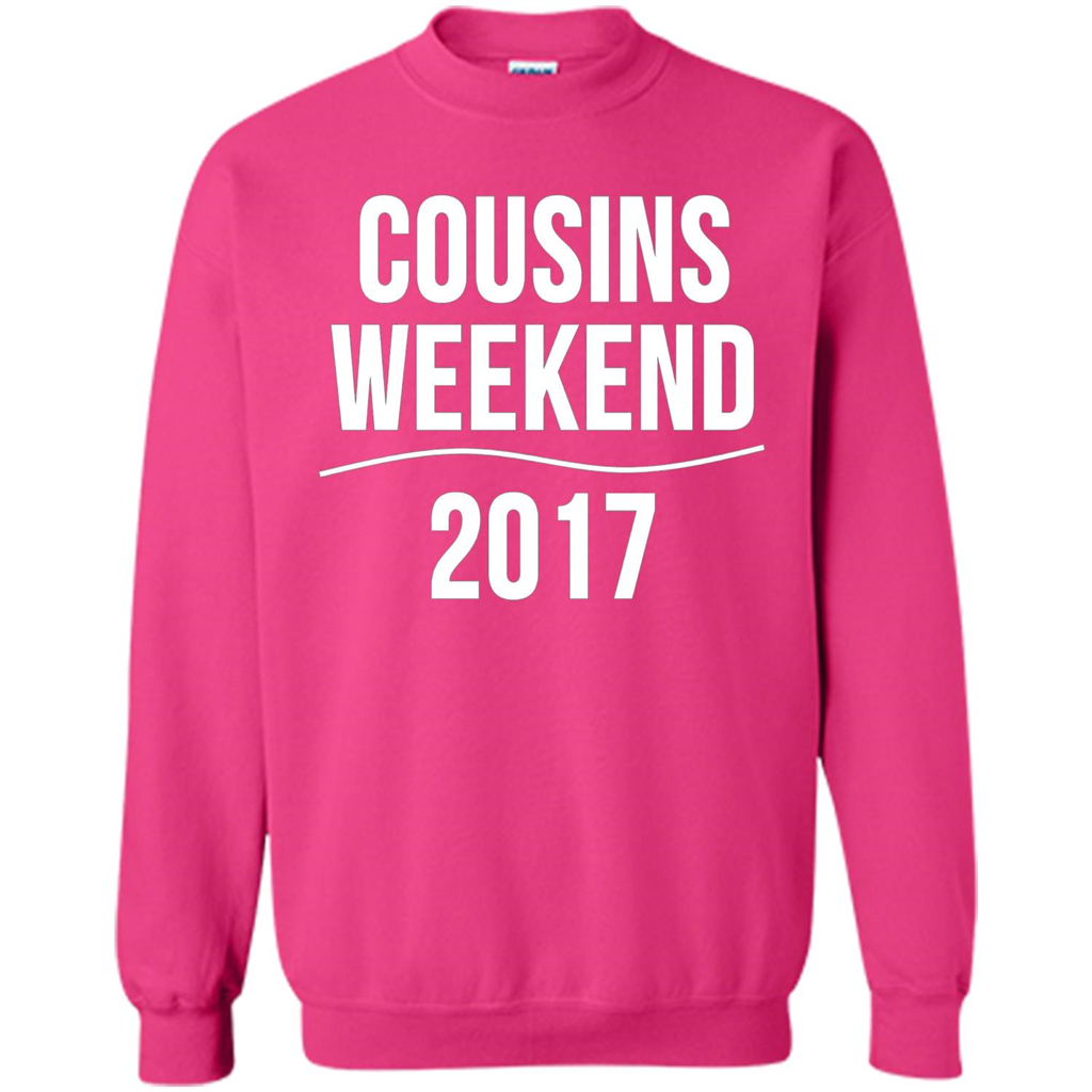 Family T-shirt Cousins Weekend 2017 Heliconia