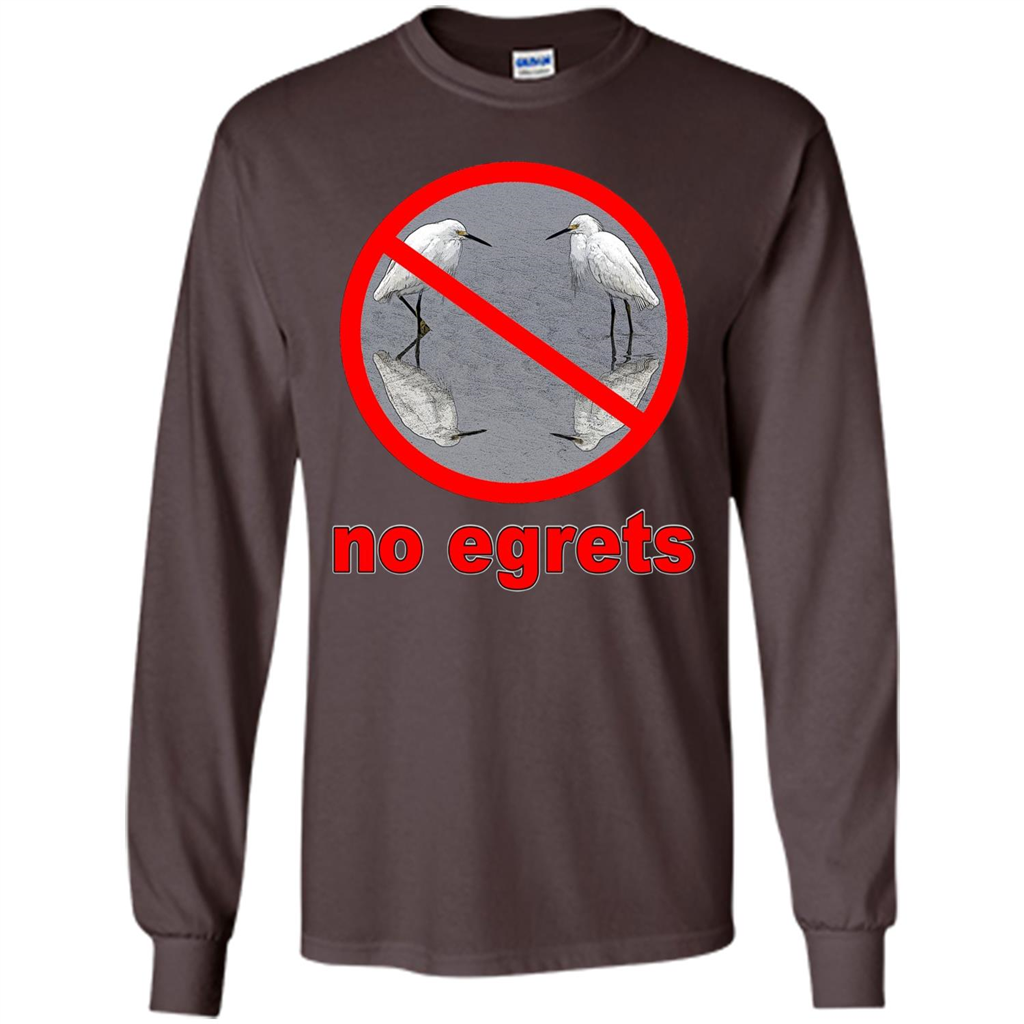 No Egrets T-shirt Dark Chocolate