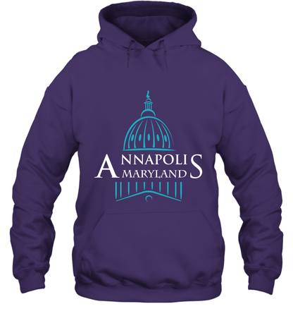 Anna Polis Maryland Shirt Hoodie Hoodie Purple