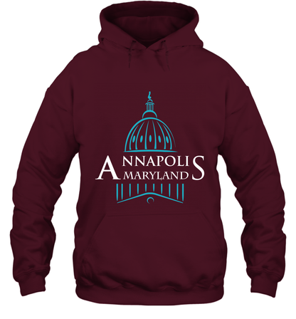 Anna Polis Maryland Shirt Hoodie Hoodie Maroon