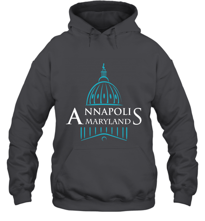 Anna Polis Maryland Shirt Hoodie Hoodie Dark Heather