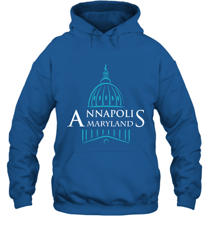 Anna Polis Maryland Shirt Hoodie Hoodie Royal
