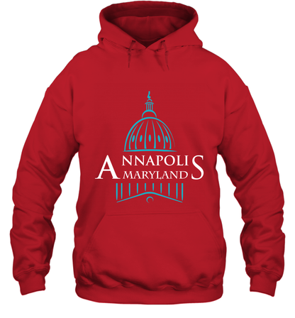 Anna Polis Maryland Shirt Hoodie Hoodie Red