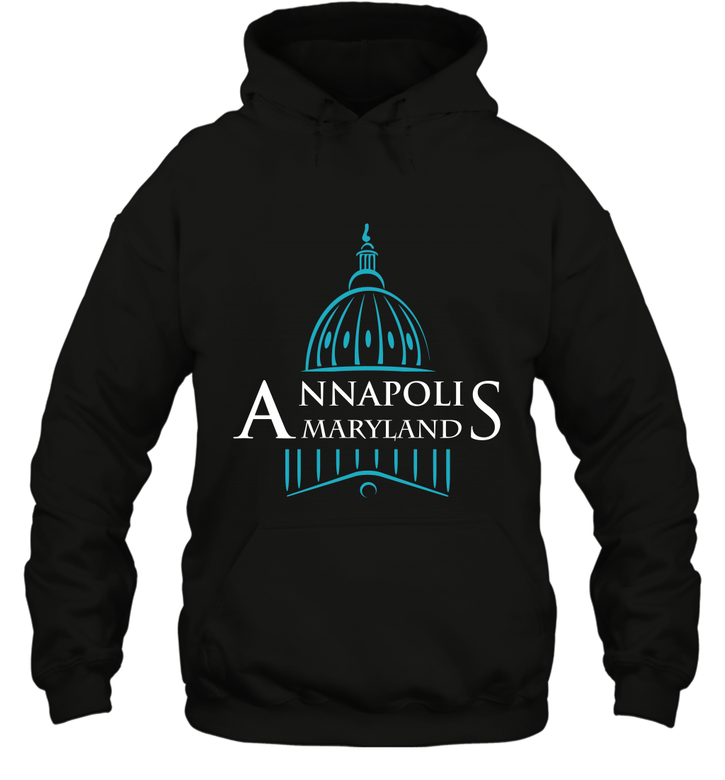 Anna Polis Maryland Shirt Hoodie Hoodie Black