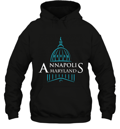 Anna Polis Maryland Shirt Hoodie Hoodie Black