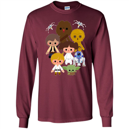 Movies T-shirt Cute Kawaii Style Heroes Premium Graphic T-Shirt Maroon