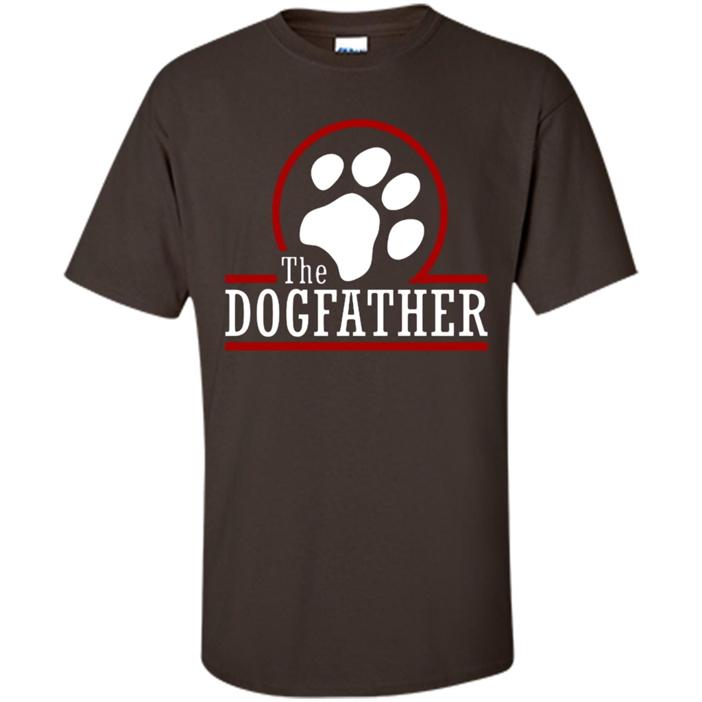 Love Dog T-Shirt The Dogfather Dark Chocolate