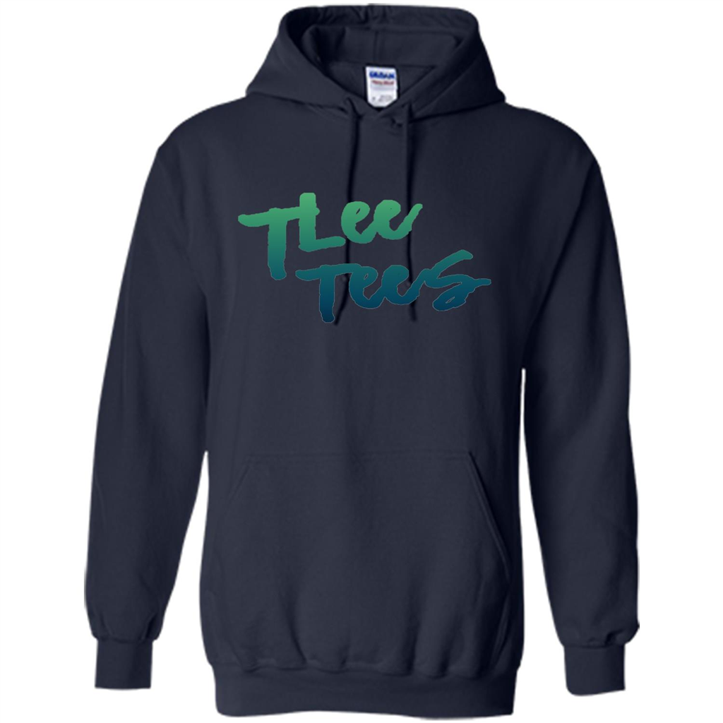 Exclusive Logo Tlee Tees Navy