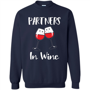 Wine Party T-shirt Partners In Wine T-shirt