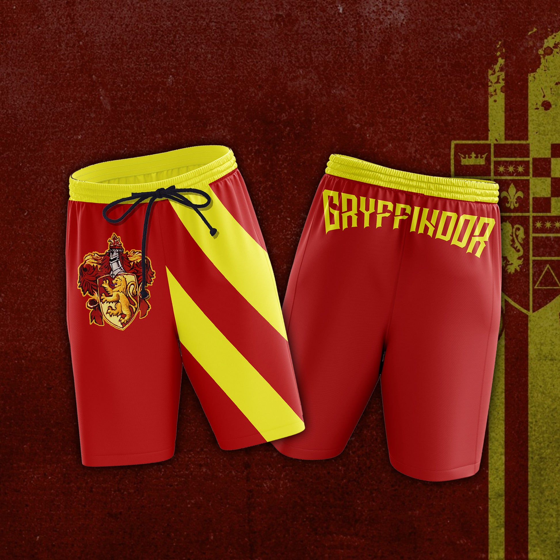 Gryffindor Harry Potter Beach Short