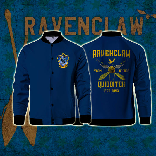 Ravenclaw Quidditch Team Harry Potter Baseball Jacket