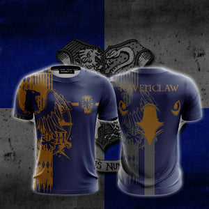 Quidditch Ravenclaw Harry Potter New Look Unisex 3D T-shirt