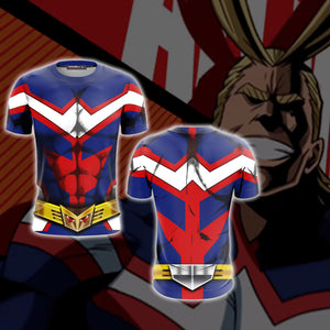 All Might My Hero Academia Unisex 3D T-shirt