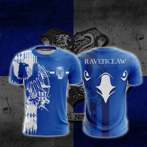 Quidditch Ravenclaw Harry Potter Unisex 3D T-shirt