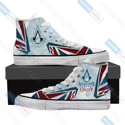 Assassin's Creed Unity Unisex High Top Shoes SIZE 47