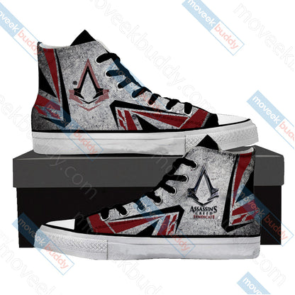 Assassin's Creed Syndicate Unisex High Top Shoes SIZE 47