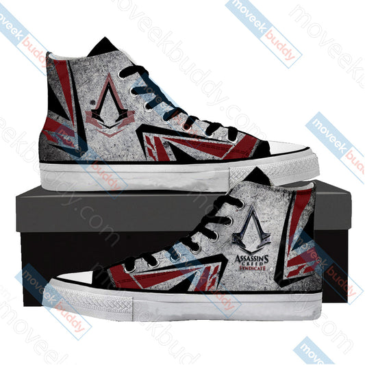 Assassin's Creed Syndicate Unisex High Top Shoes SIZE 47