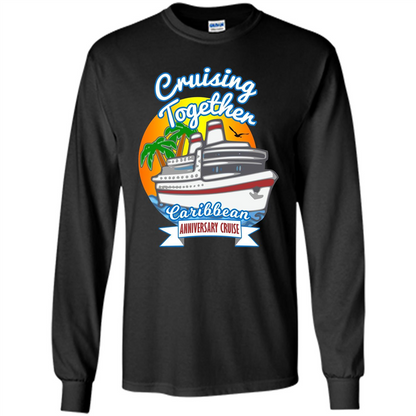 Cruising Together 2017 Anniversary Caribbean Cruise T-Shirt Black