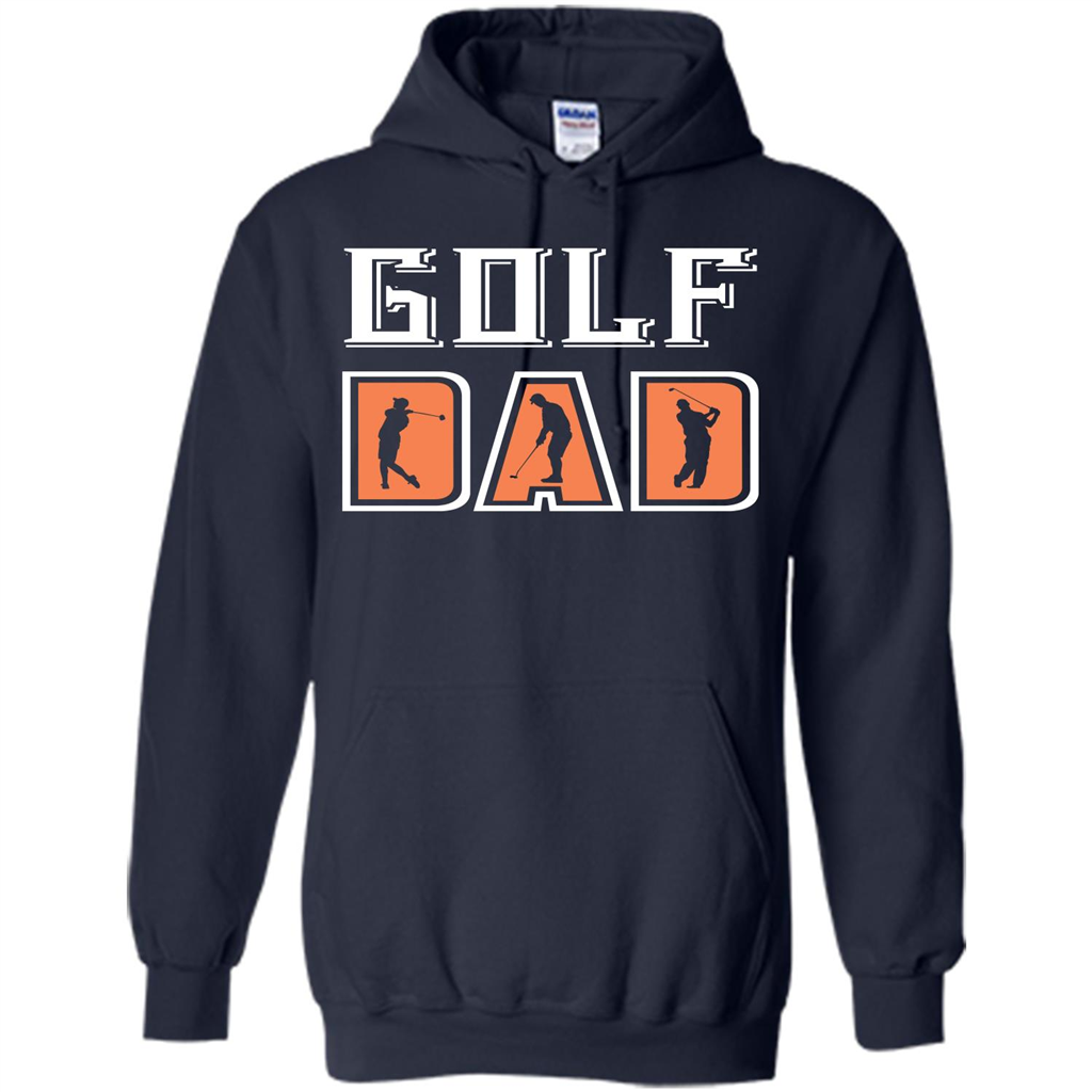 Golf Lover T-shirt Golf Dad Navy