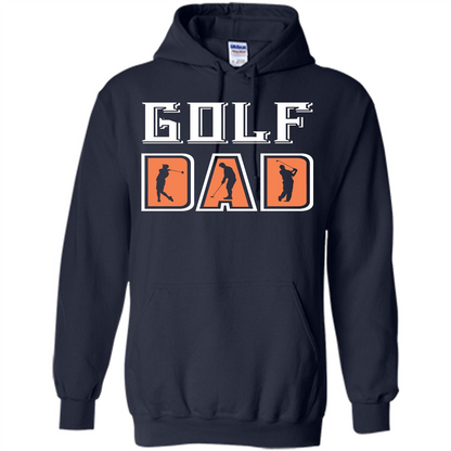Golf Lover T-shirt Golf Dad Navy