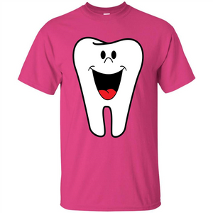 Happy Tooth Shirt Brushing Teeth T-shirt