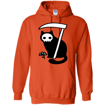 Cat Grimm Reaper T-shirt Orange