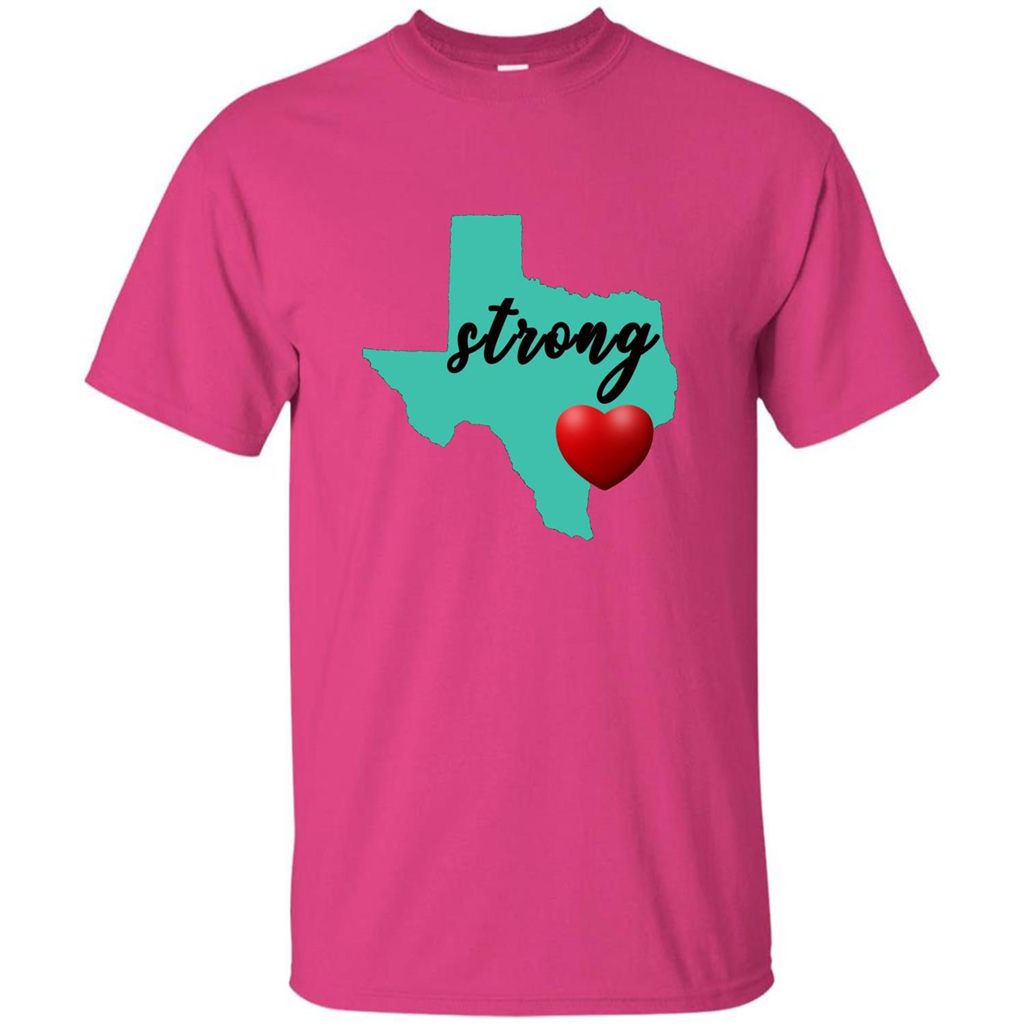 Texas Strong Support Texans T-shirt Heliconia