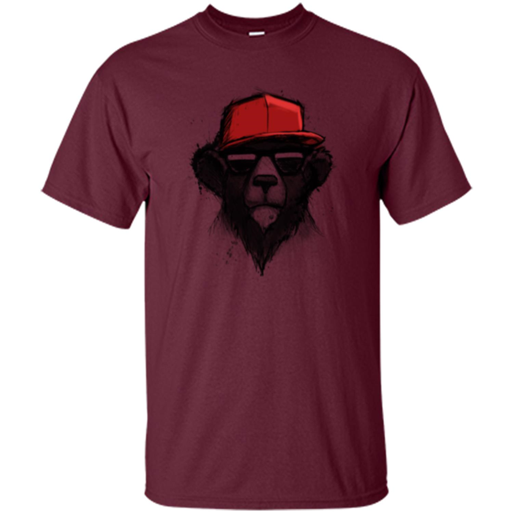 Dope BearT-shirt Maroon
