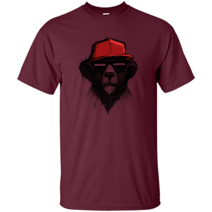 Dope BearT-shirt Maroon