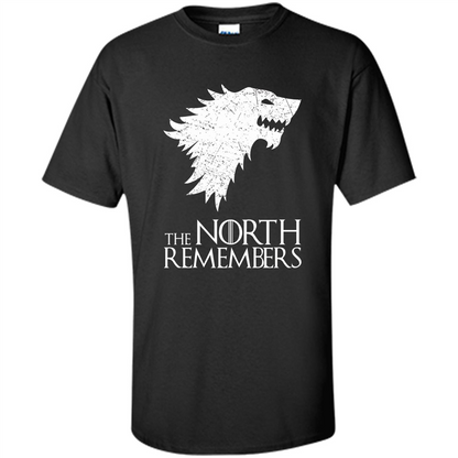 The North Remembers T-Shirt GoT T-shrit Black