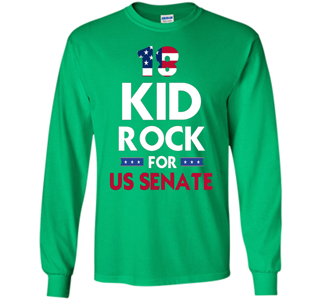 Kid For US Election Shirt In Rock We Trust shirt Irish Green