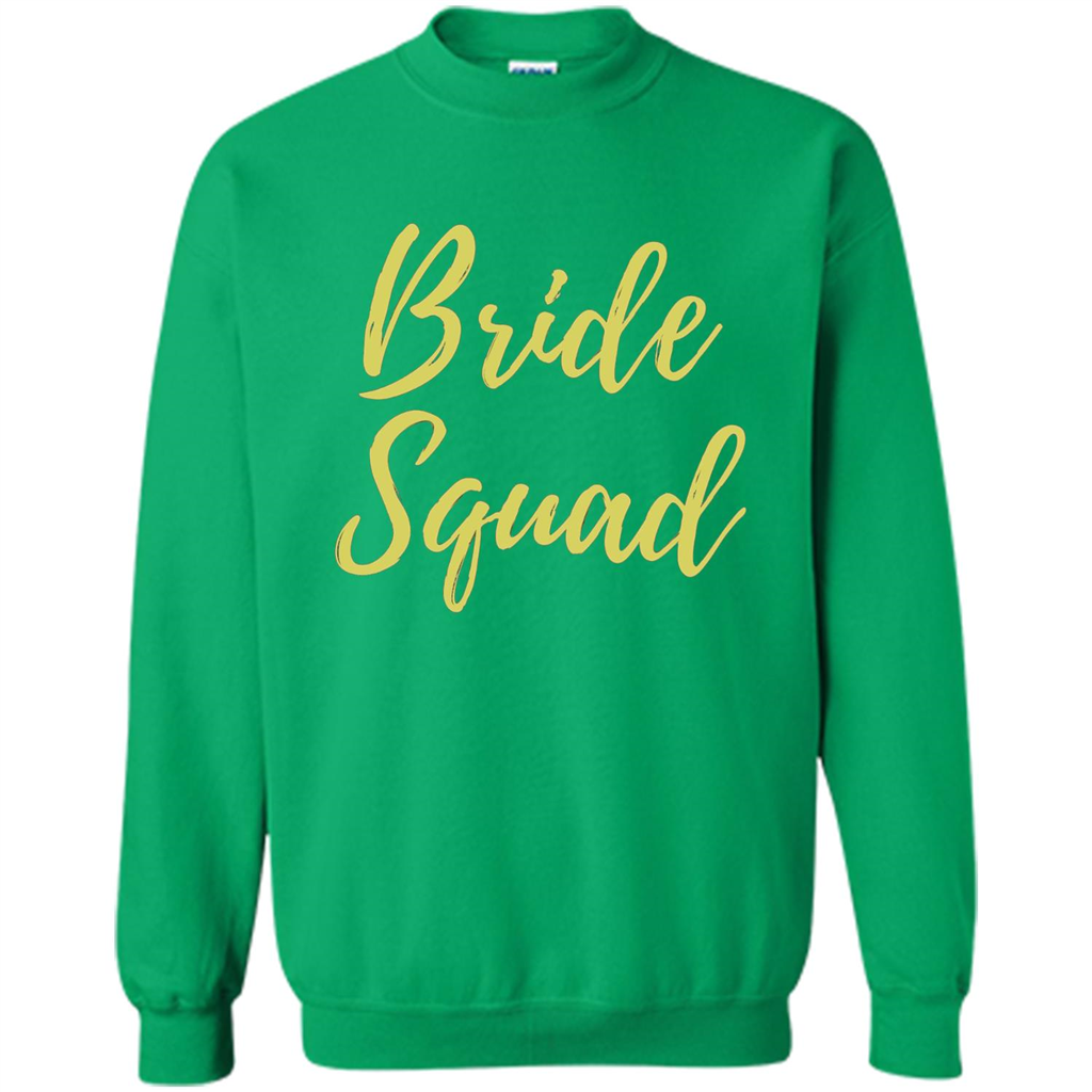 Bride Squad T-shirt Bachelorette Party Irish Green