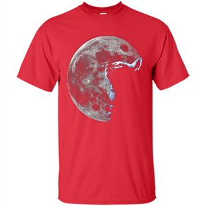 Cat Lover T-shirt Cat And Moon