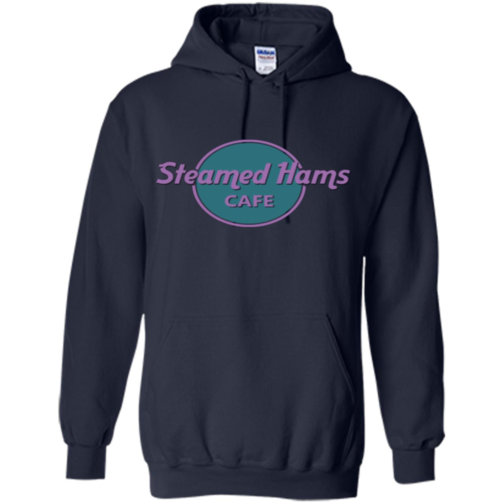 Steamed Hams Cafe T-shirt Navy