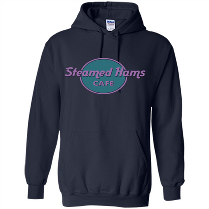 Steamed Hams Cafe T-shirt Navy