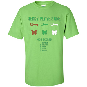 Video Games Ready Play One T-shirt