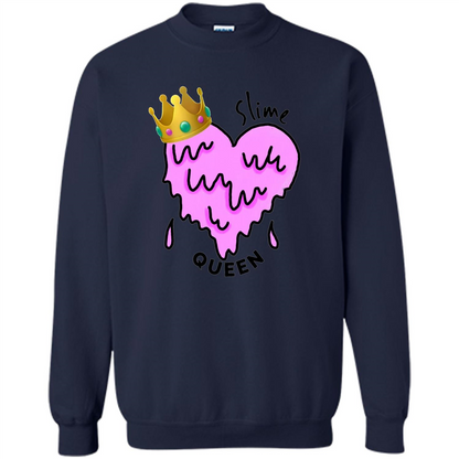 Slime Queen Heart T-Shirt Navy